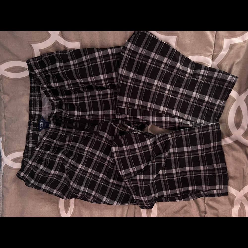 nautica flannel pants
